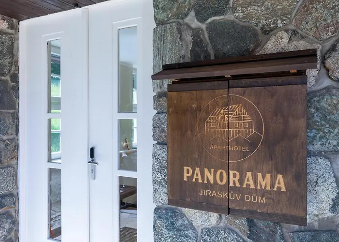 Panorama Lägenhetshotell Destne v Orlickych horach
