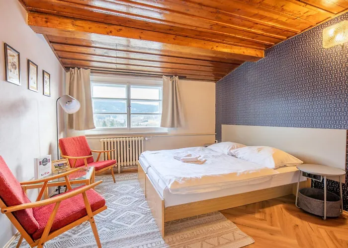 Panorama Destne v Orlickych horach