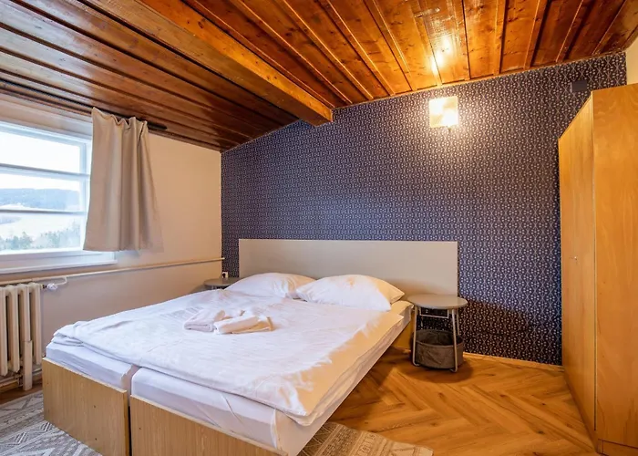 Panorama Deštné v Orlických horách